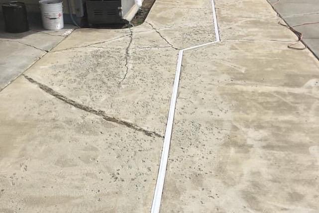 Pool deck surface prep